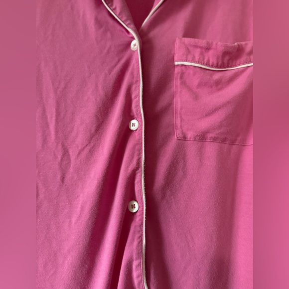 Eberjay Gisele TENCEL™ Modal Short Sleeve Top & Cropped Capri Pants PJ Set - Picture 6 of 10